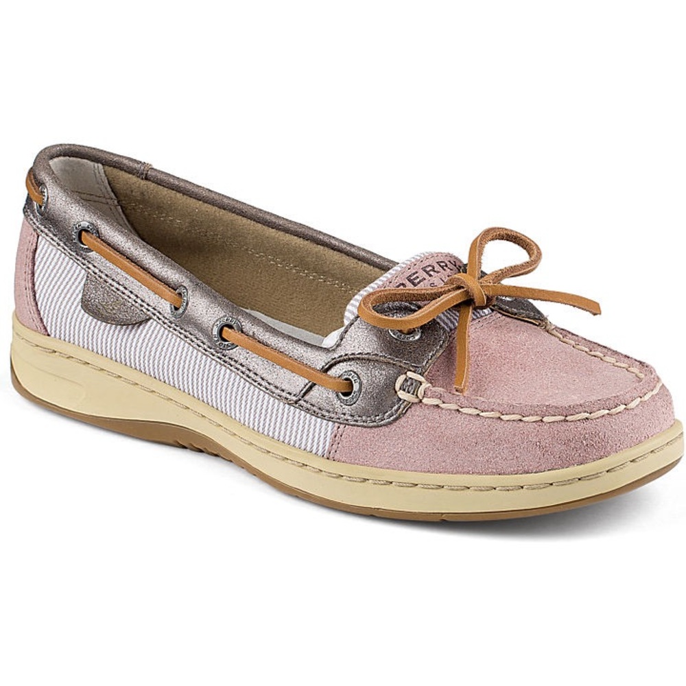Sperry’s Angelfish Engineer Stripe Slip-On Boat Shoe